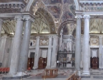 Indgangen til Capella Borghese