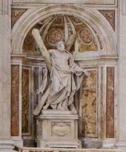 Statue af S. Andreas